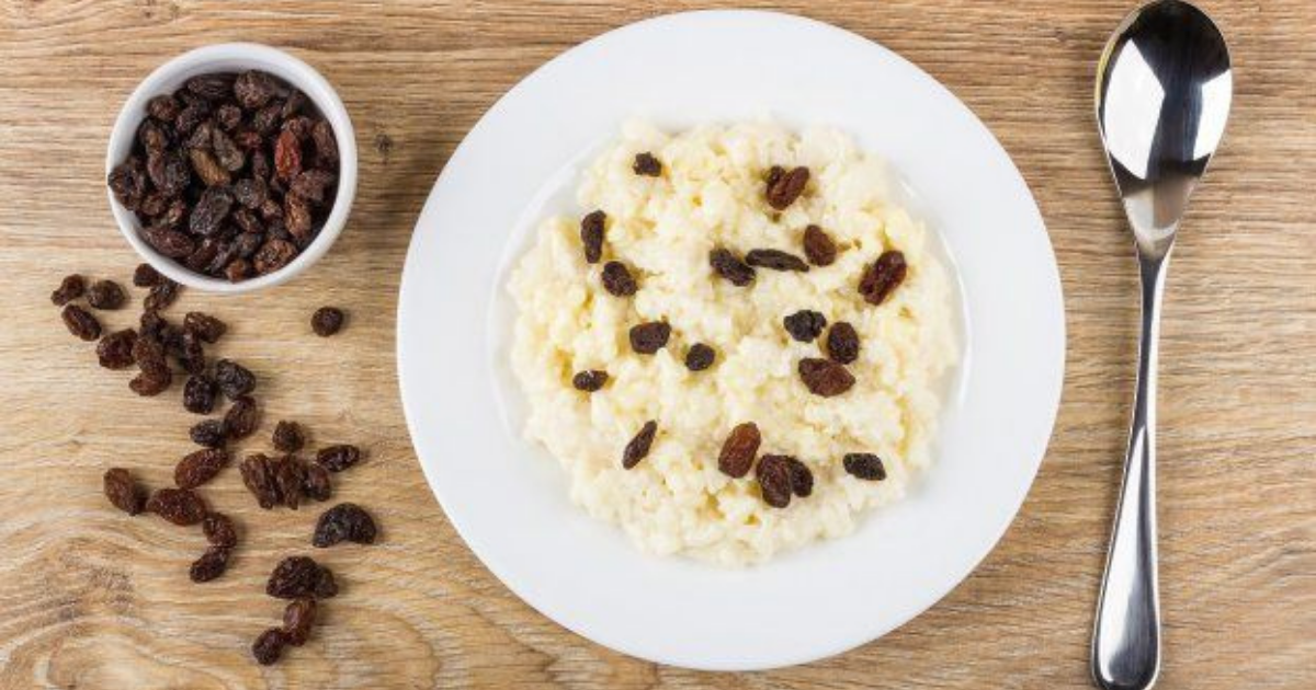 Receita de Arroz com Passas Para o Natal