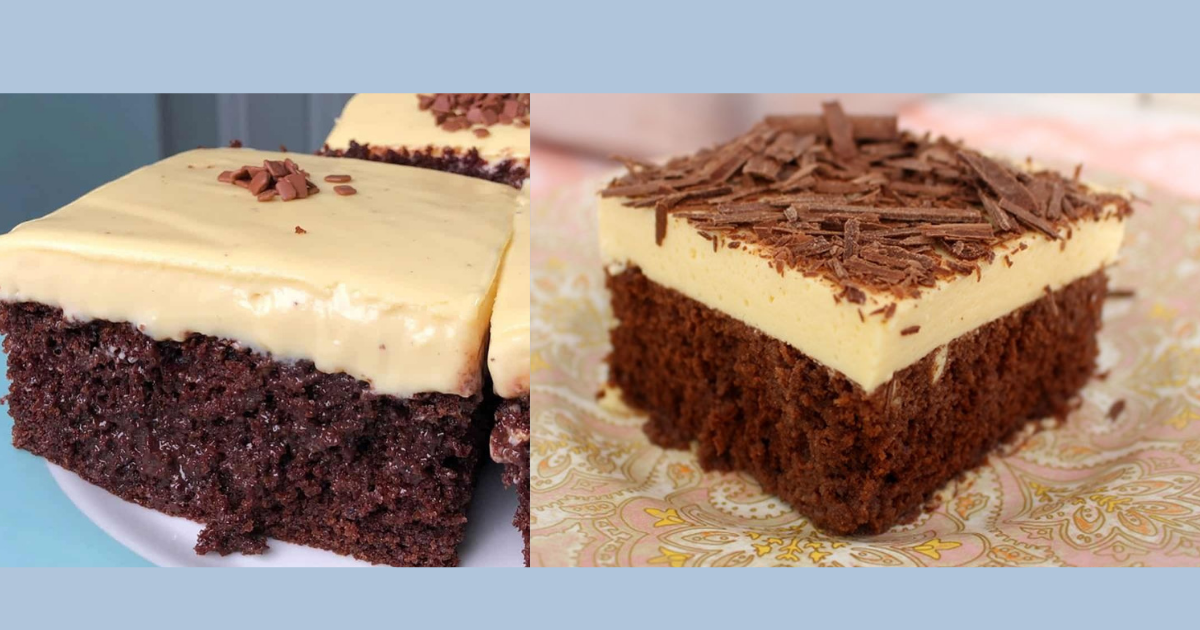 Bolo de Chocolate Com Mousse de Maracujá