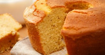 Bolo de Fubá Caipira sem Glúten e sem Lactose