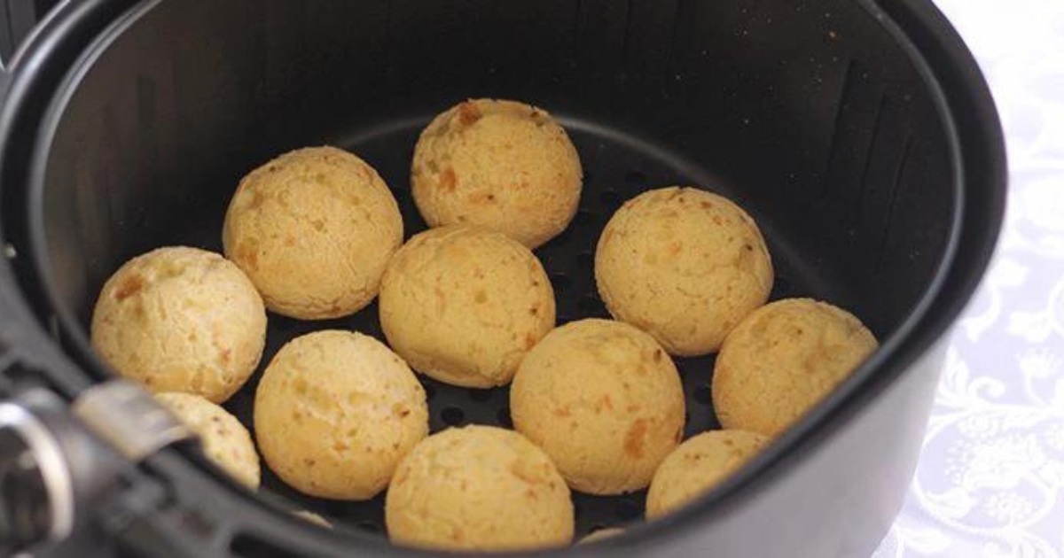 Receita de Pão de Queijo na Airfryer