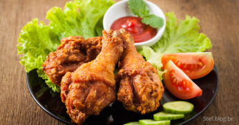 Coxinha de Frango Assada na Airfryer