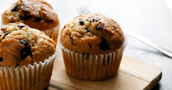 Muffin Com Gotas de Chocolate