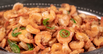 Camarão na Airfryer