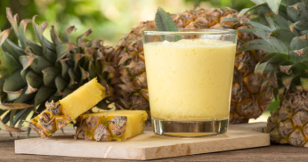 Suco Detox de pimenta e abacaxi