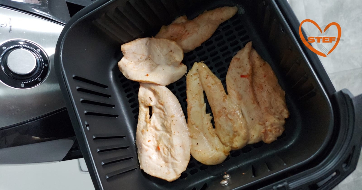 Filé de Frango na Airfryer