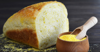 Pão de fubá com 3 ingredientes