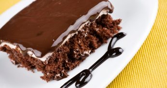 Bolo de Chocolate e Ganache