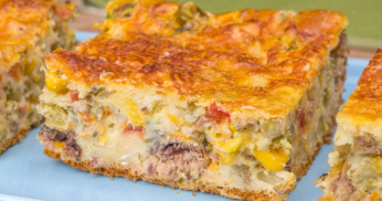 Torta de Sardinha de Liquidificador! uma receita fácil e deliciosa