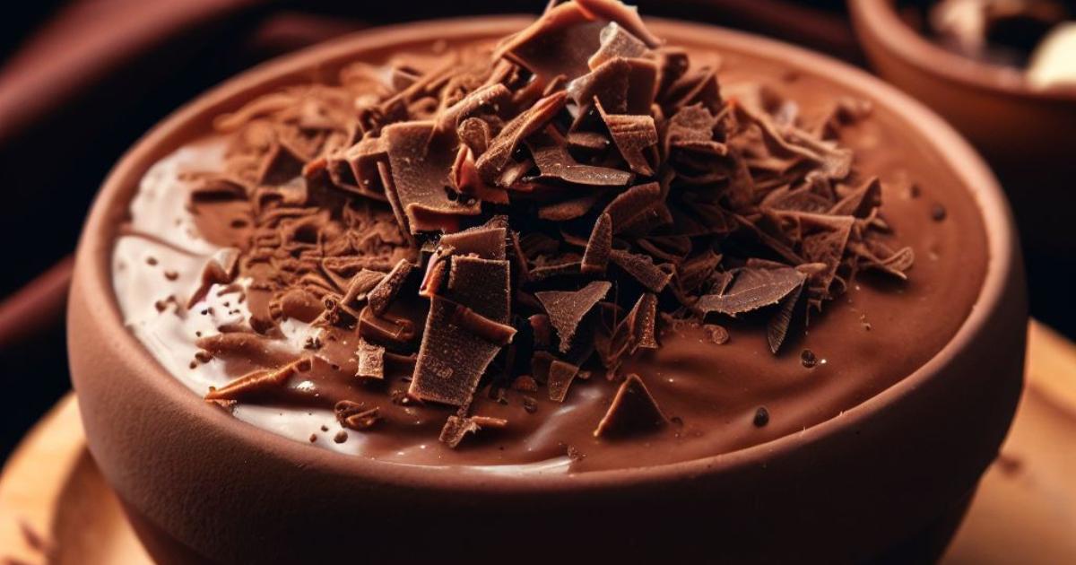 Mousse Chocolate Com Apenas 3 Ingredintes Super Cremoso