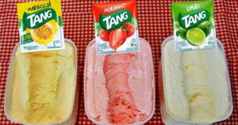 Sorvete Caseiro de Tang que Rende 4 Litros