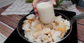 Tem Pão Velho, 2 Ovos e Leite? Faça agora esse delicioso lanche econômico