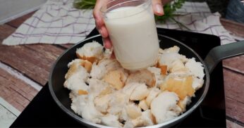 Tem Pão Velho, 2 Ovos e Leite? Faça agora esse delicioso lanche econômico