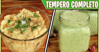 Tempero Caseiro de Alho Completo Pro Ano Todo: TEMPERA TUDO!