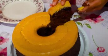 Desvendando os Mistérios do Bolo Invertido de Doce de Leite e Chocolate que Enlouquece Paladares!