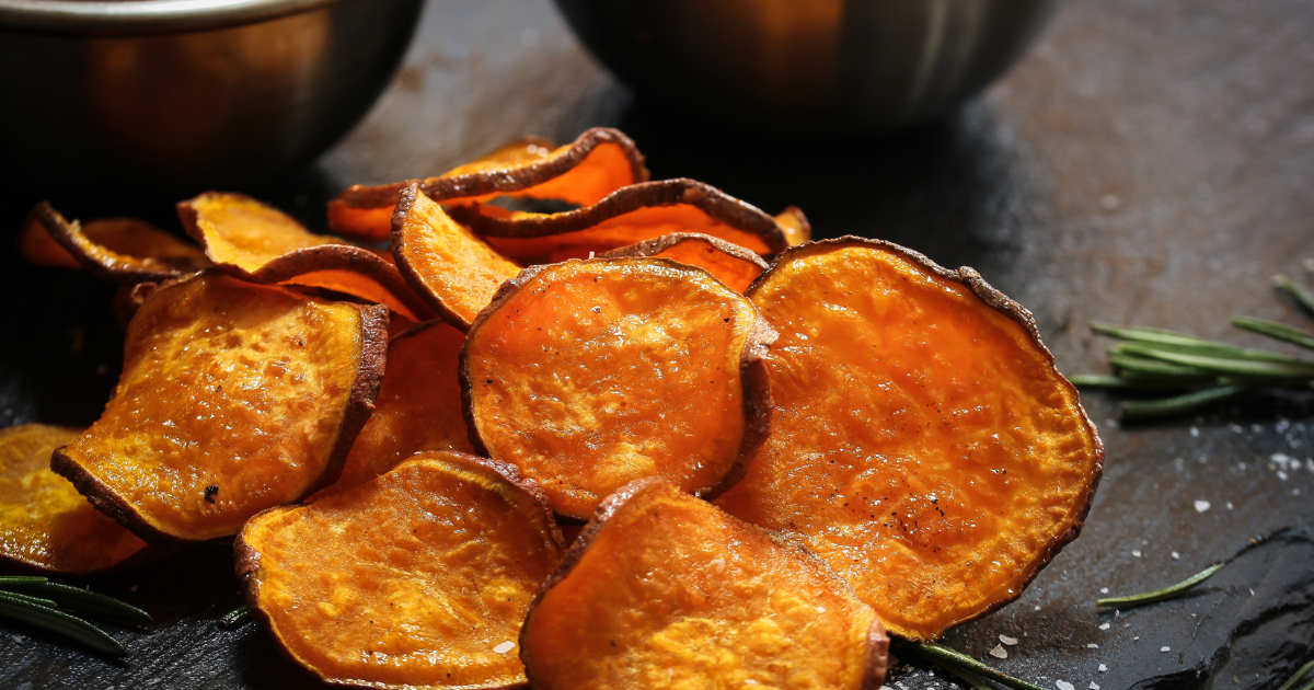 Chips de Abóbora na Airfryer