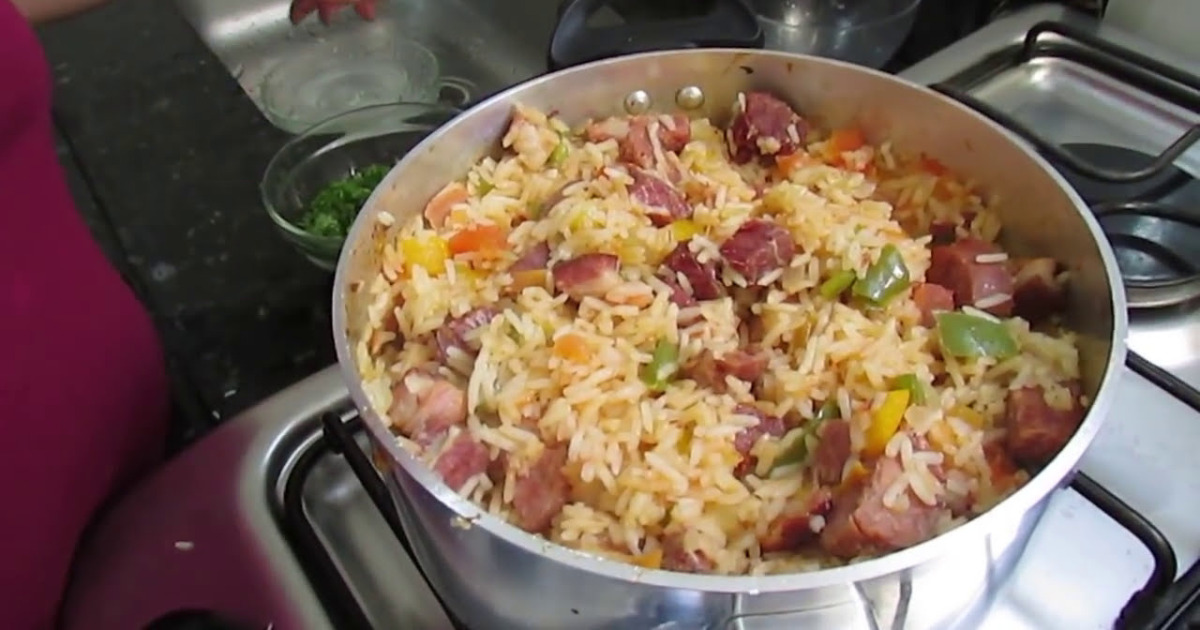 Arroz com Charque