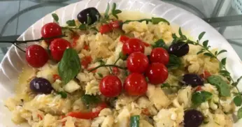 Aperitivo de bacalhau