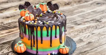 Bolo de Dia das Bruxas