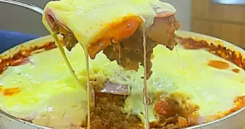 Lasanha de frigideira