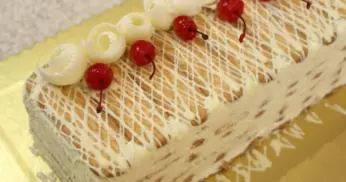 Pavê de Chocolate Branco