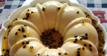 Pudim de Maracujá de Liquidificador