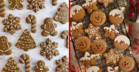 Biscoitinhos Natalinos Amanteigados que Derretem na Boca