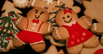 Biscoitos de gengibre Natalino