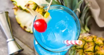 Blue Hawaiian sem Álcool