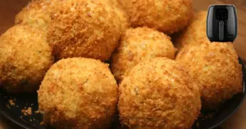Receita de Bolinho de Arroz na Airfryer