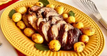 Carne ao vinho na panela de pressão