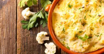 Couve-flor Gratinada