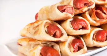 Enroladinho de salsicha