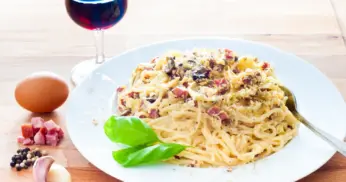 Espaguete à Carbonara