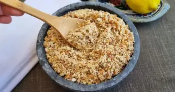 Farofa de proteína de soja