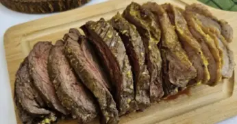 Fraldinha Assada na Mostarda