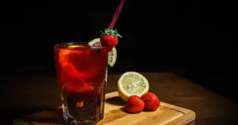 Mojito de Frutas Vermelhas sem Álcool
