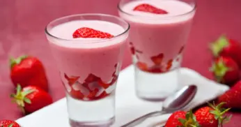 Receita de Mousse de Morango