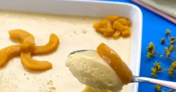 Mousse de Pêssego Fácil
