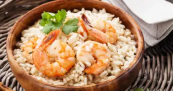 Risoto de Camarão