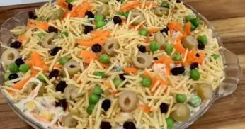 Receita de Salpicão para o Natal