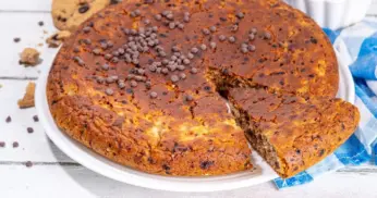 Receita de Bolo de Cenoura com Gotas de Chocolate