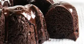Bolo de Chocolate para o Ano Novo