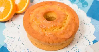 Receita de Bolo de Laranja Integral