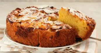 Receita de Bolo de Maçã