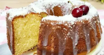 Receita de Bolo de Moça de Coco