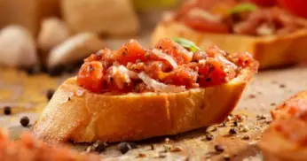 Receita de Bruschetta Gourmet
