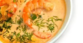Receita de Camarão ao Molho Rosé