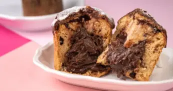 Receita de Chocotone com o Recheio Trufado
