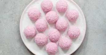 Receita de Docinhos de Mousse de Morango