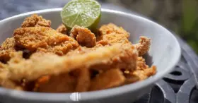Receita de Filé de Linguado Empanado